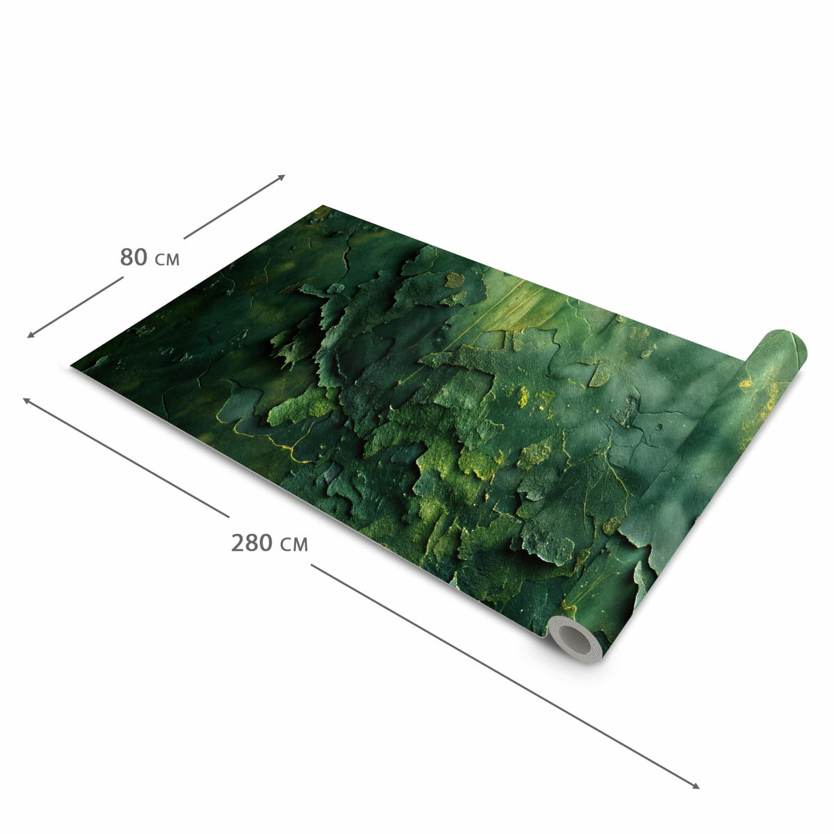 Zeitsparender waschbarer Küchenteppich mit Motiv Oberfläche von Verwitterte in der Grösse 80x200 cm