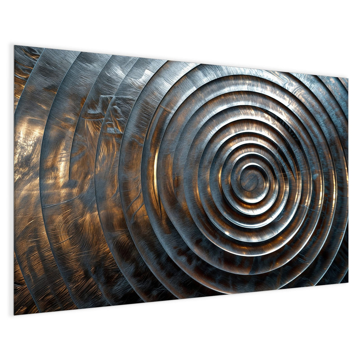 4 mm Glas statt lackiertem Blech – Magnettafel - Metallringe