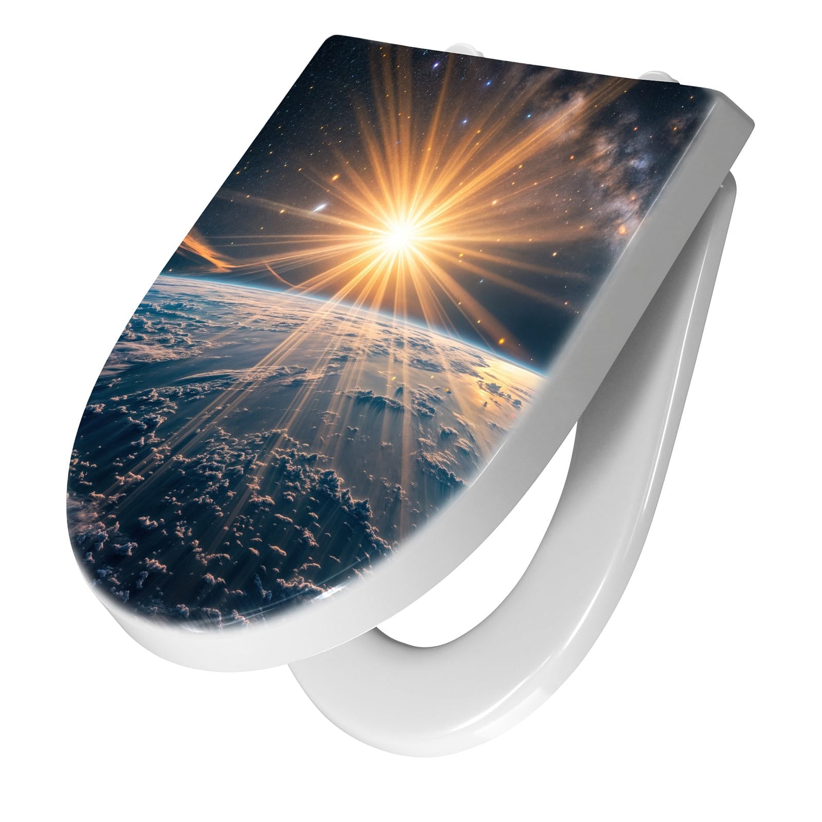 WC-Sitz mit Absenkautomatik Erde von Sonnenaufgang
