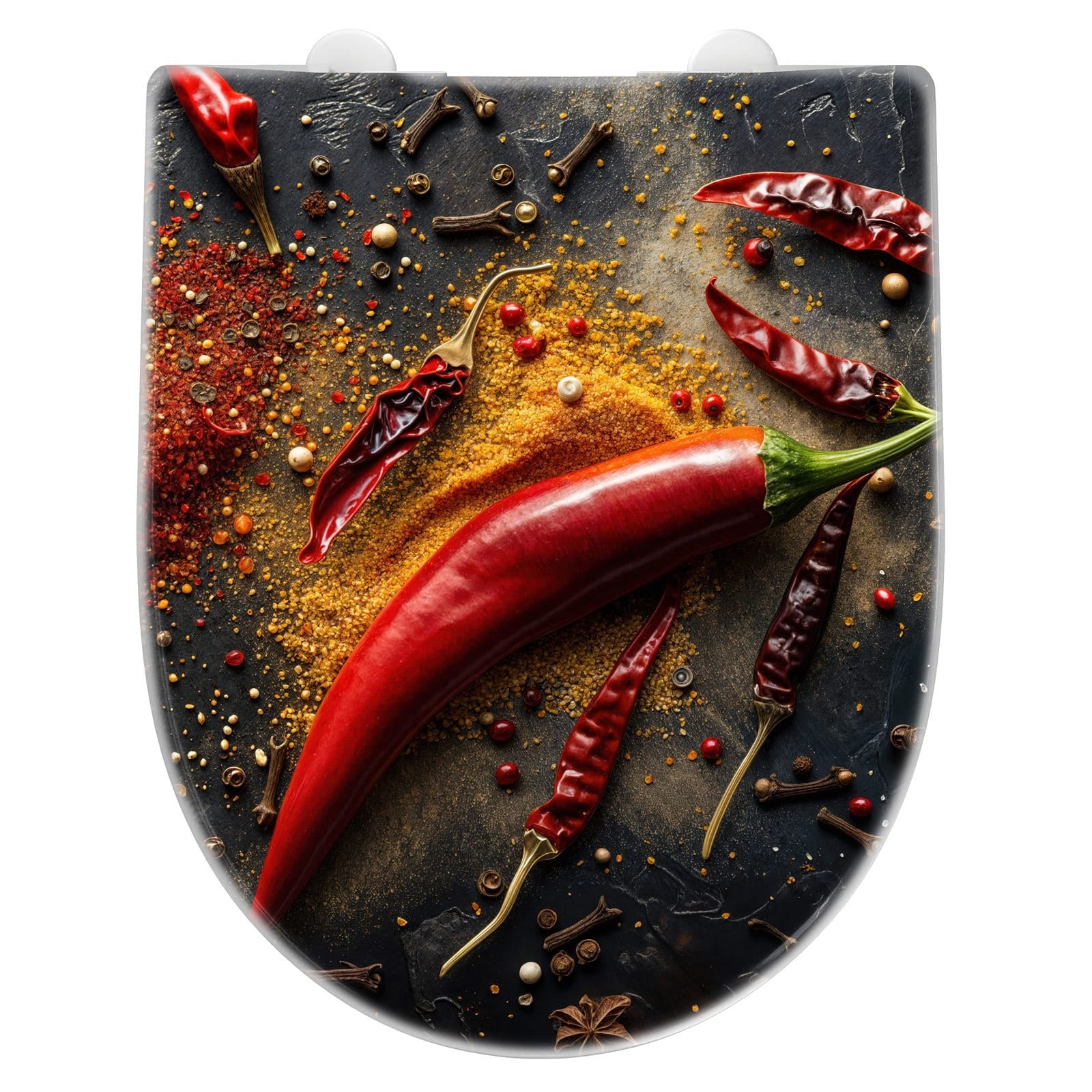 WC-Sitz mit Absenkautomatik Gewürzmischung ansicht