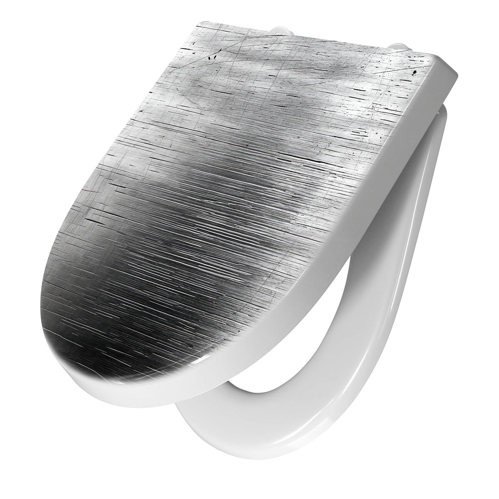 WC-Sitz mit Absenkautomatik Strukturierte Oberfläche