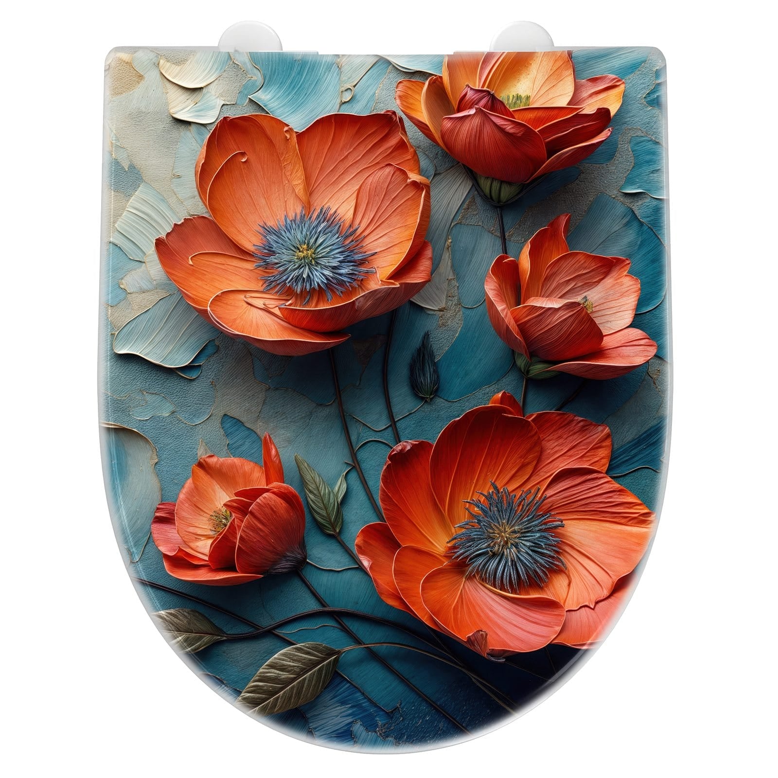 WC-Sitz mit Absenkautomatik Blumenmeer