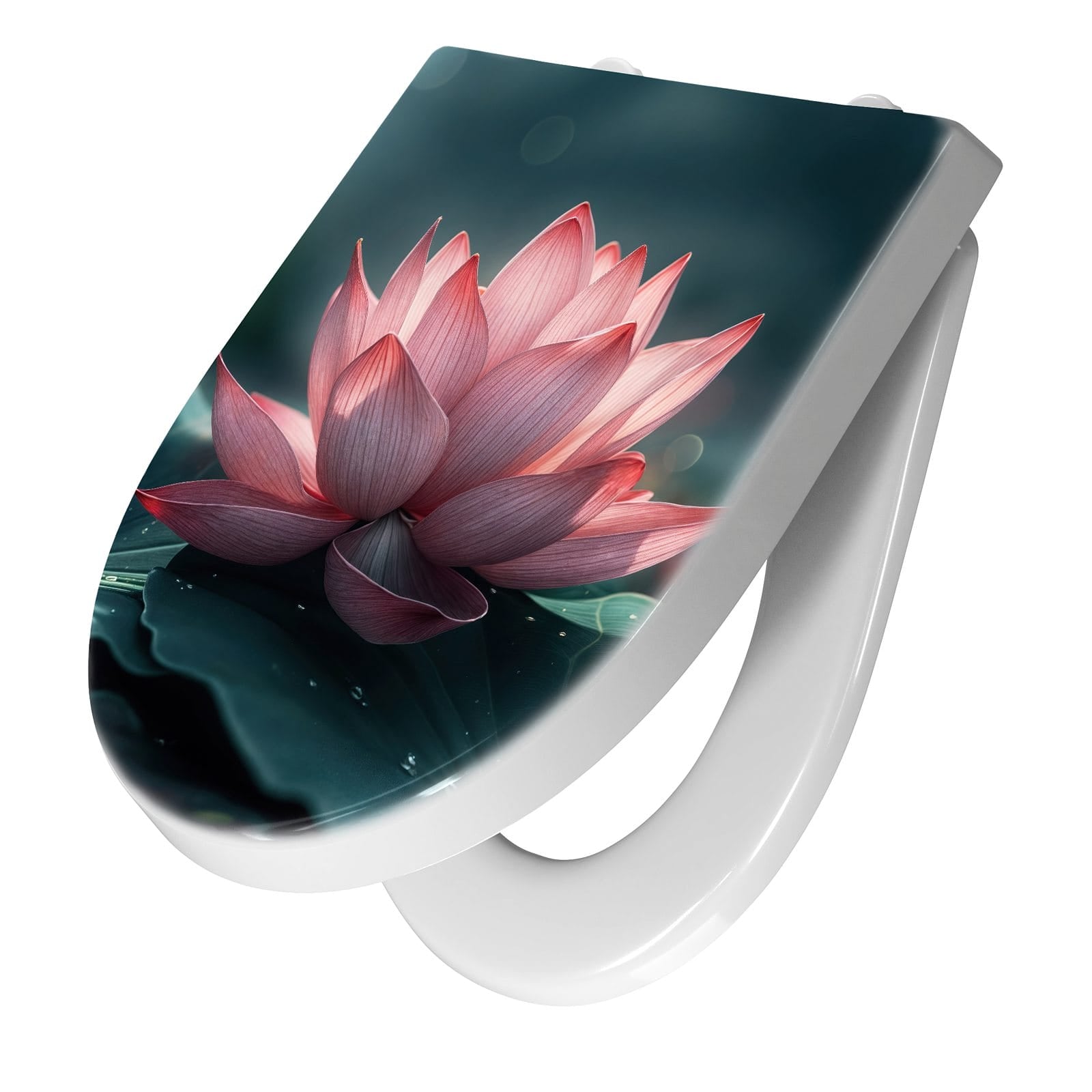 WC-Sitz mit Absenkautomatik Lotuszauber