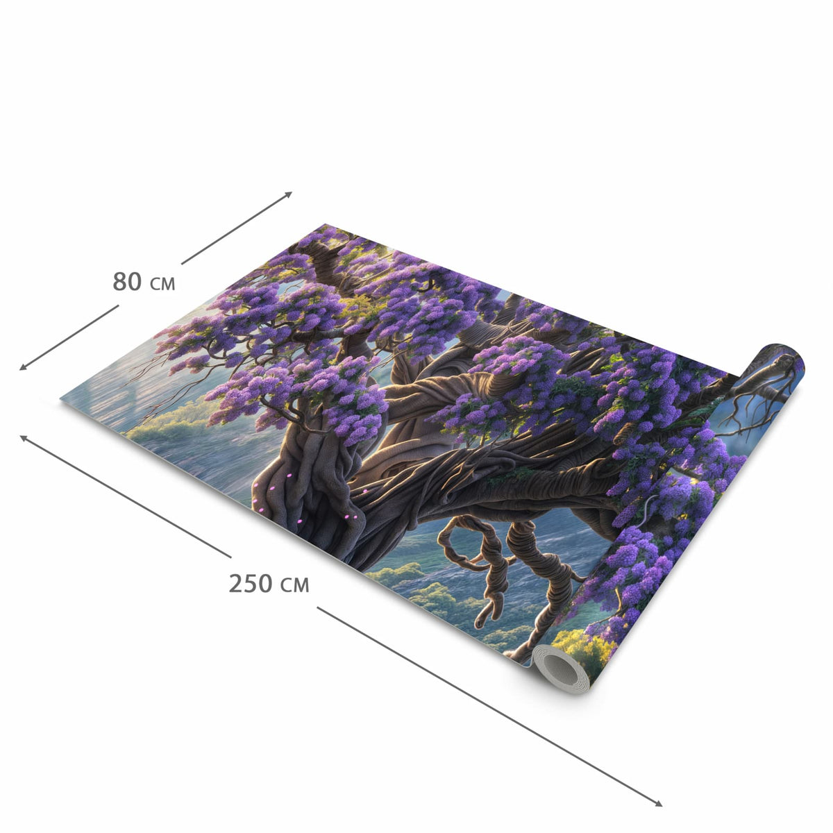 Küchenteppich mit Motiv Magischer Baum in der Grösse 80x200 cm zum sicheren Aufbewahren