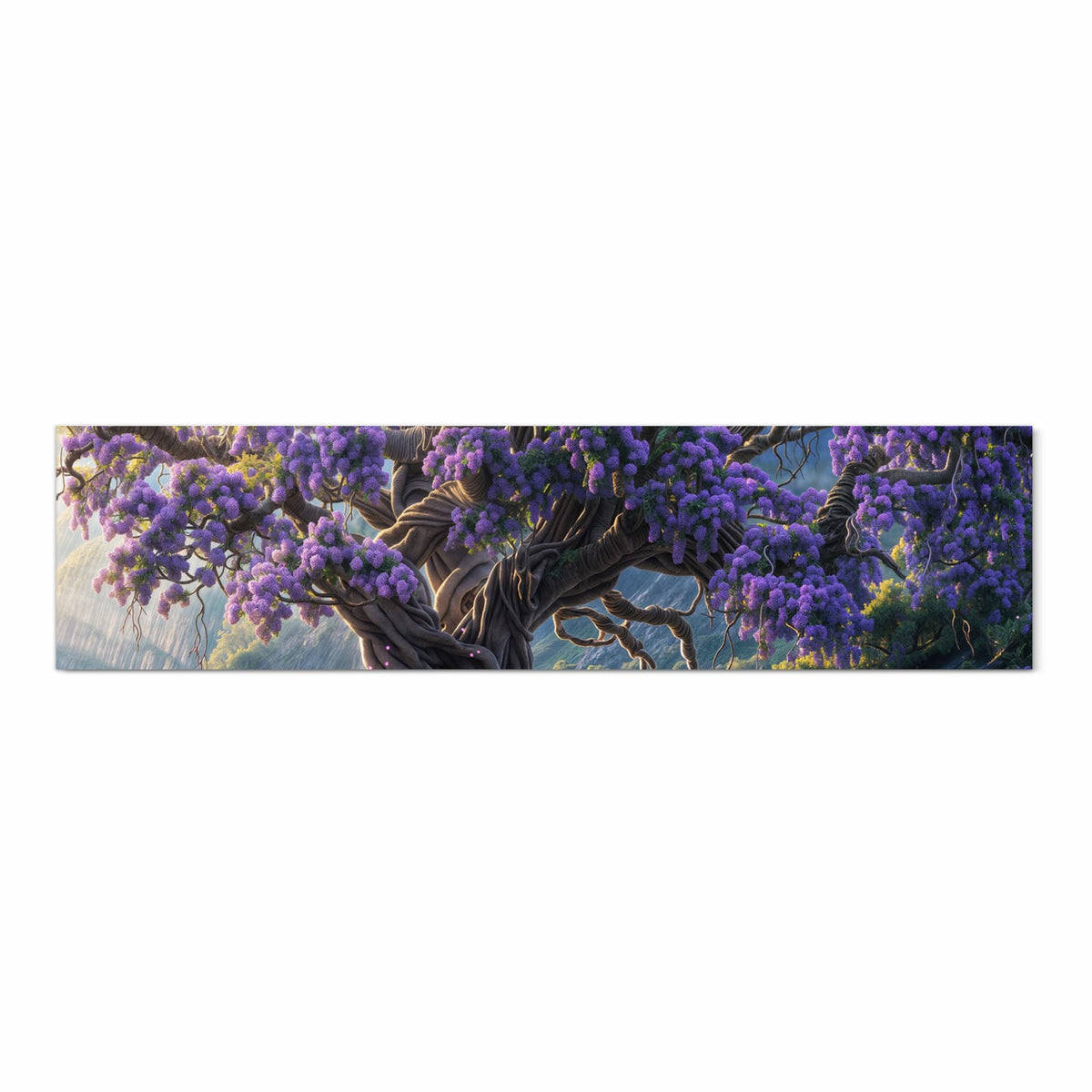 Abriebfester Küchenteppich mit Motiv Magischer Baum in Frontansicht