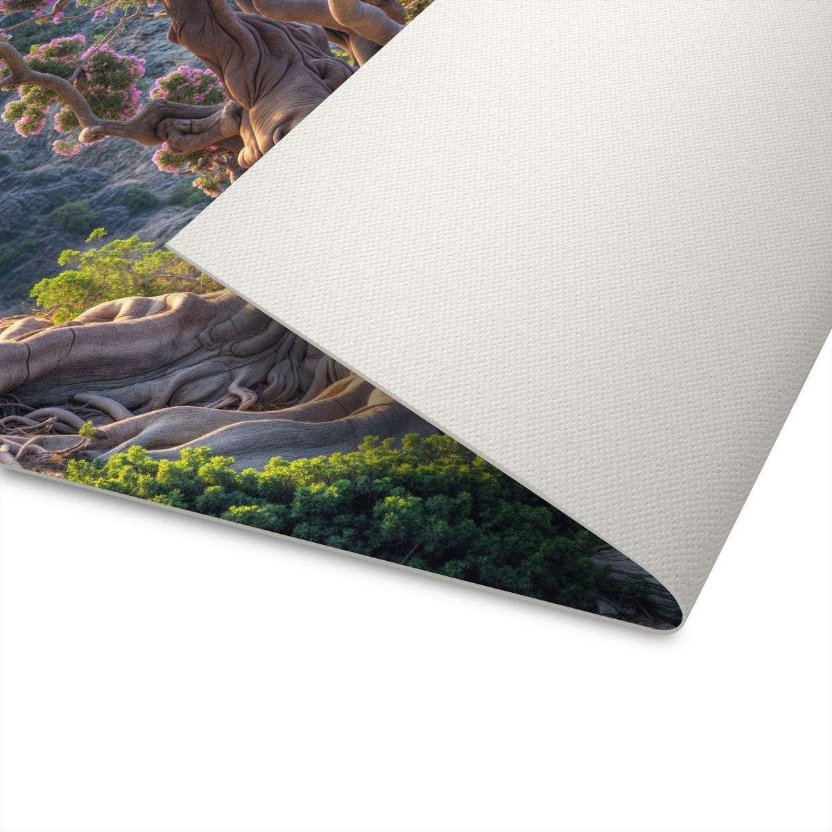 Rutschfester Küchenteppich mit Motiv Alter Weiser Baum für sicheren Stand