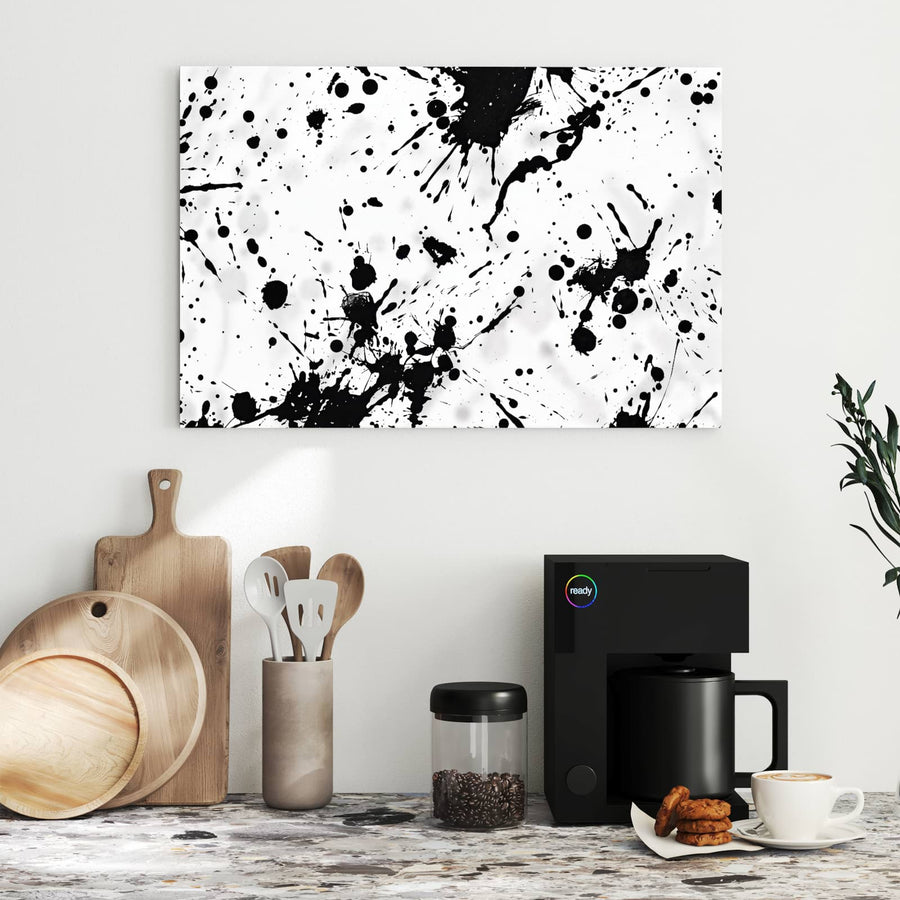 Maße Metall Magnettafel - Tintenspritzer
