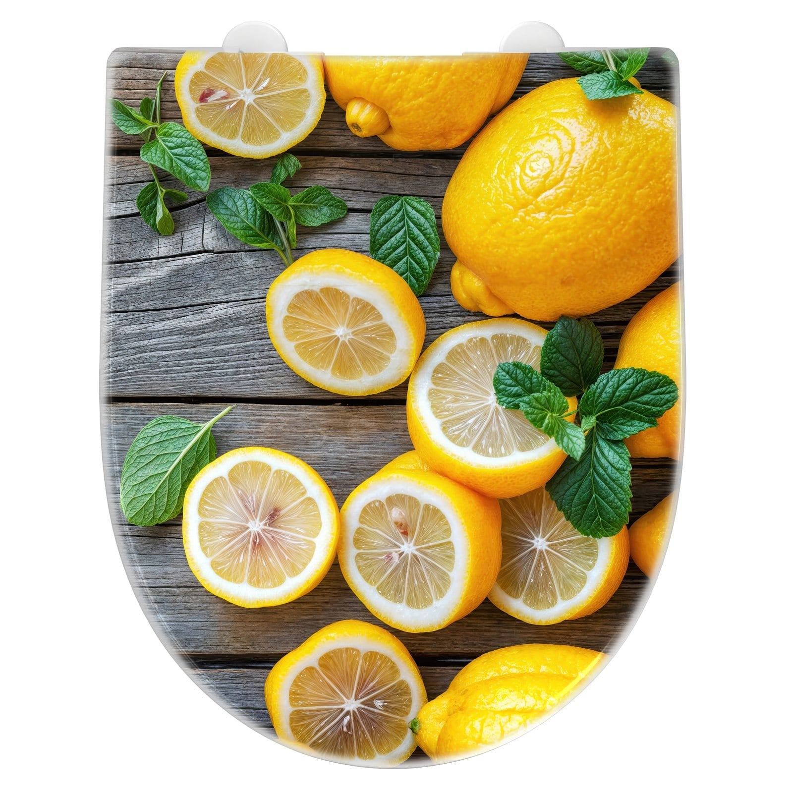 WC-Sitz mit Absenkautomatik Lemon Fresh