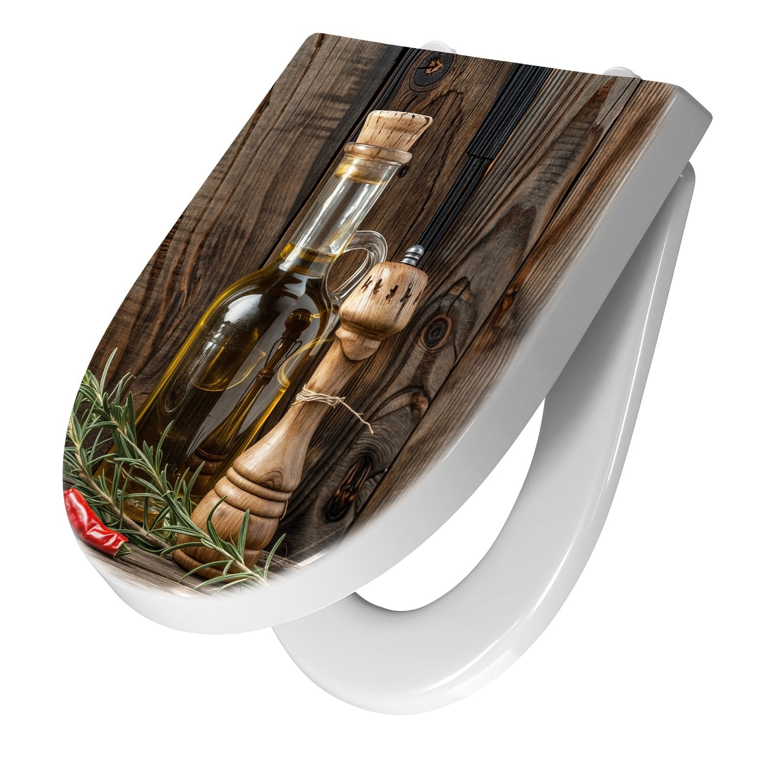 WC-Sitz mit Absenkautomatik Küchendekoration