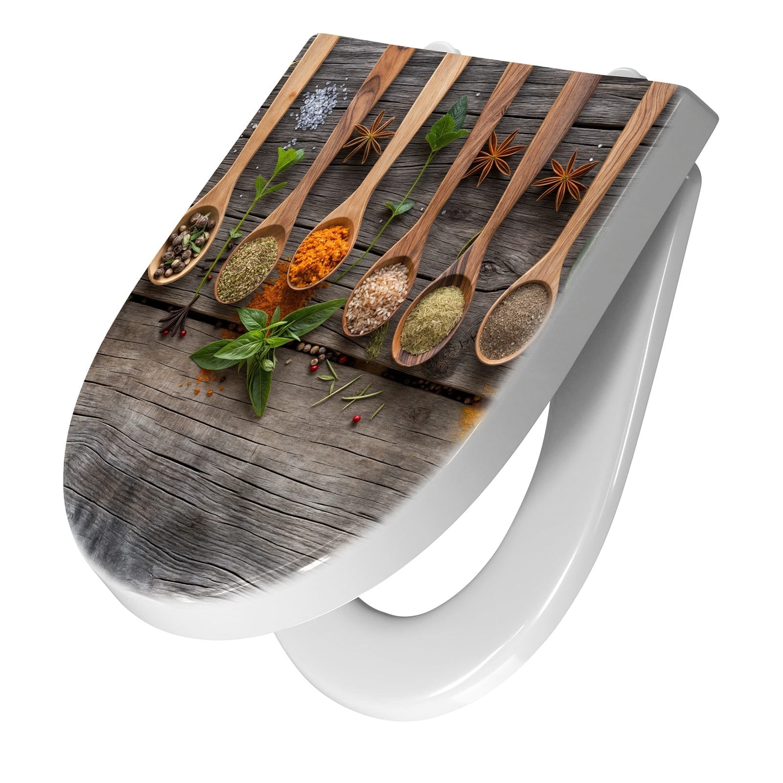 WC-Sitz mit Absenkautomatik Sanfte Küchengewürze