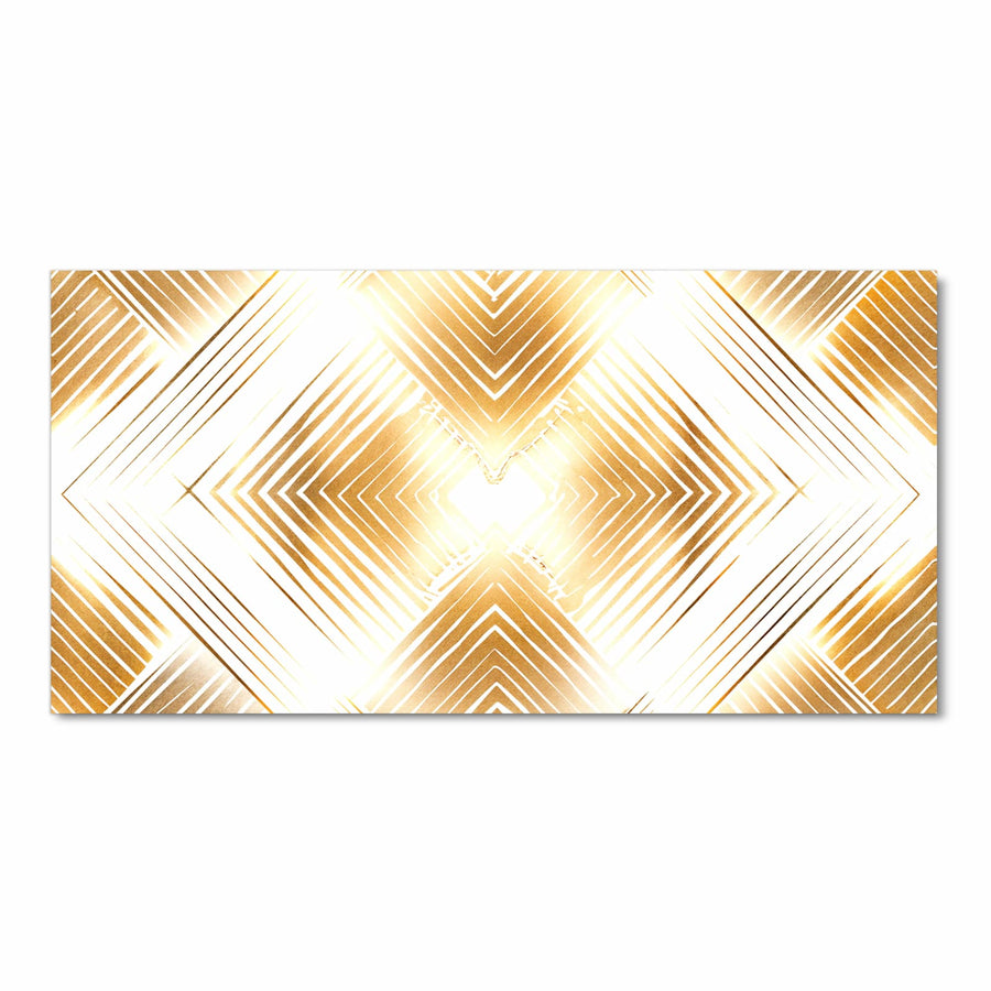 Maße Küchenläufer - Goldenes Rautenmuster