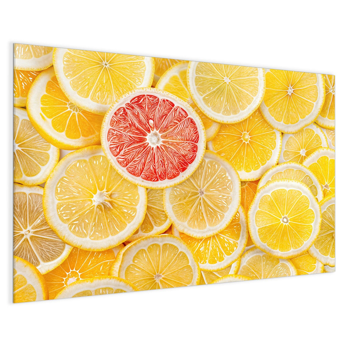 4 mm Glas statt lackiertem Blech – Magnettafel - Zitrusscheiben