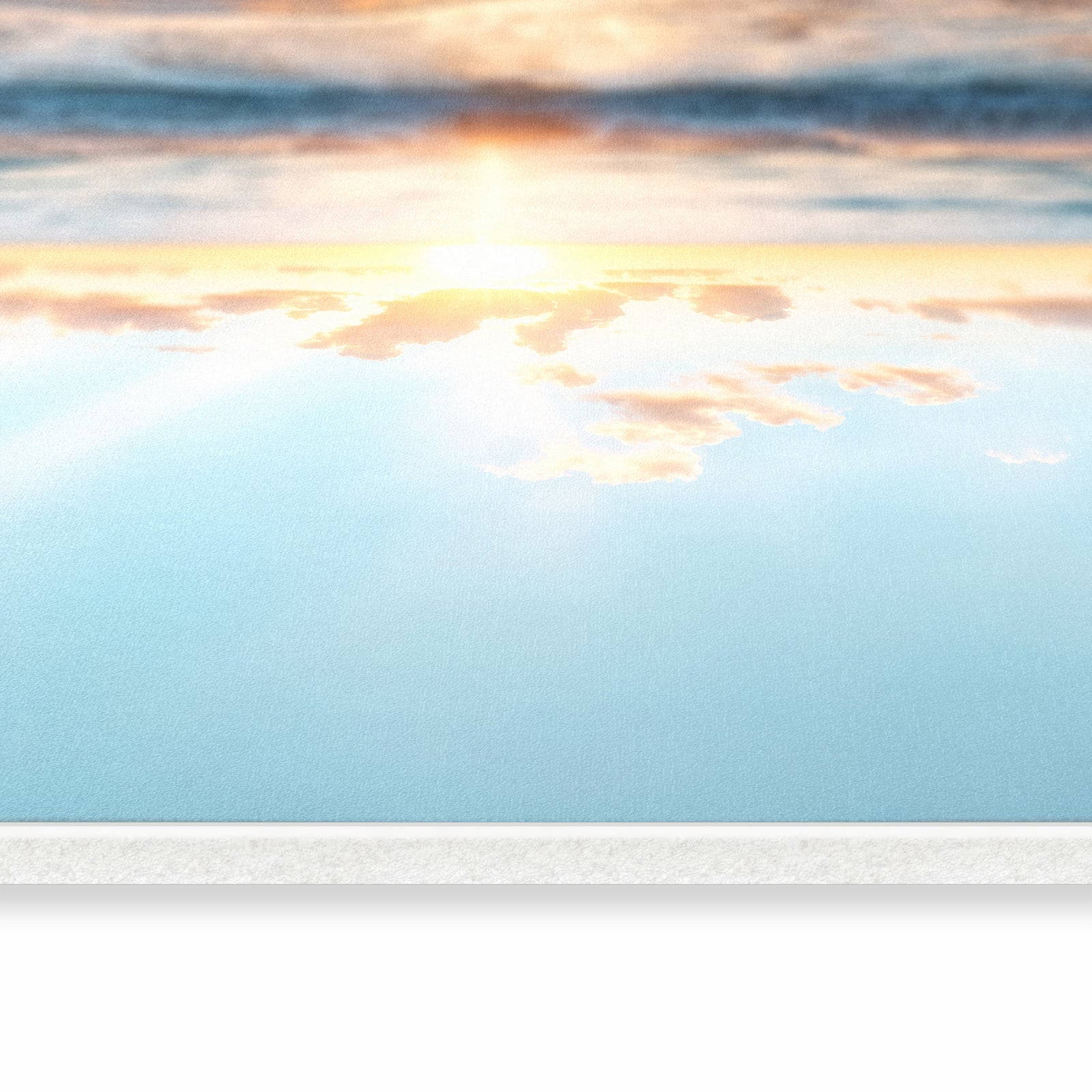 Rutschfester Küchenläufer mit Motiv Strand Sonnenuntergang in seitlicher Ansicht spart Zeit