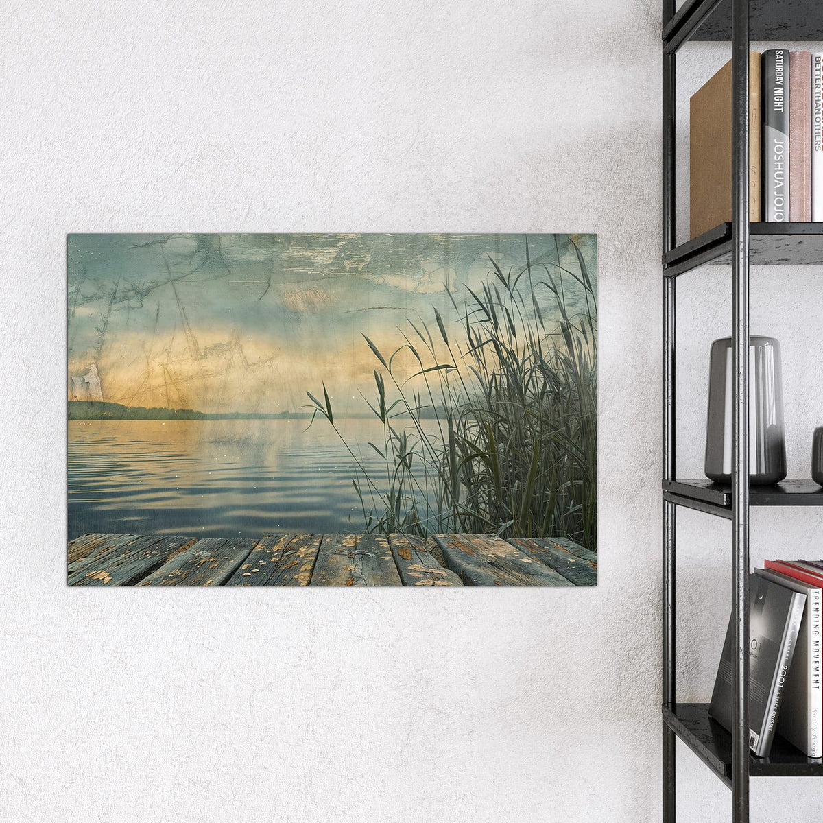 9 Größen – von 30 × 30 bis 120 × 90 cm – Magnettafel - Steg am Schilfsee