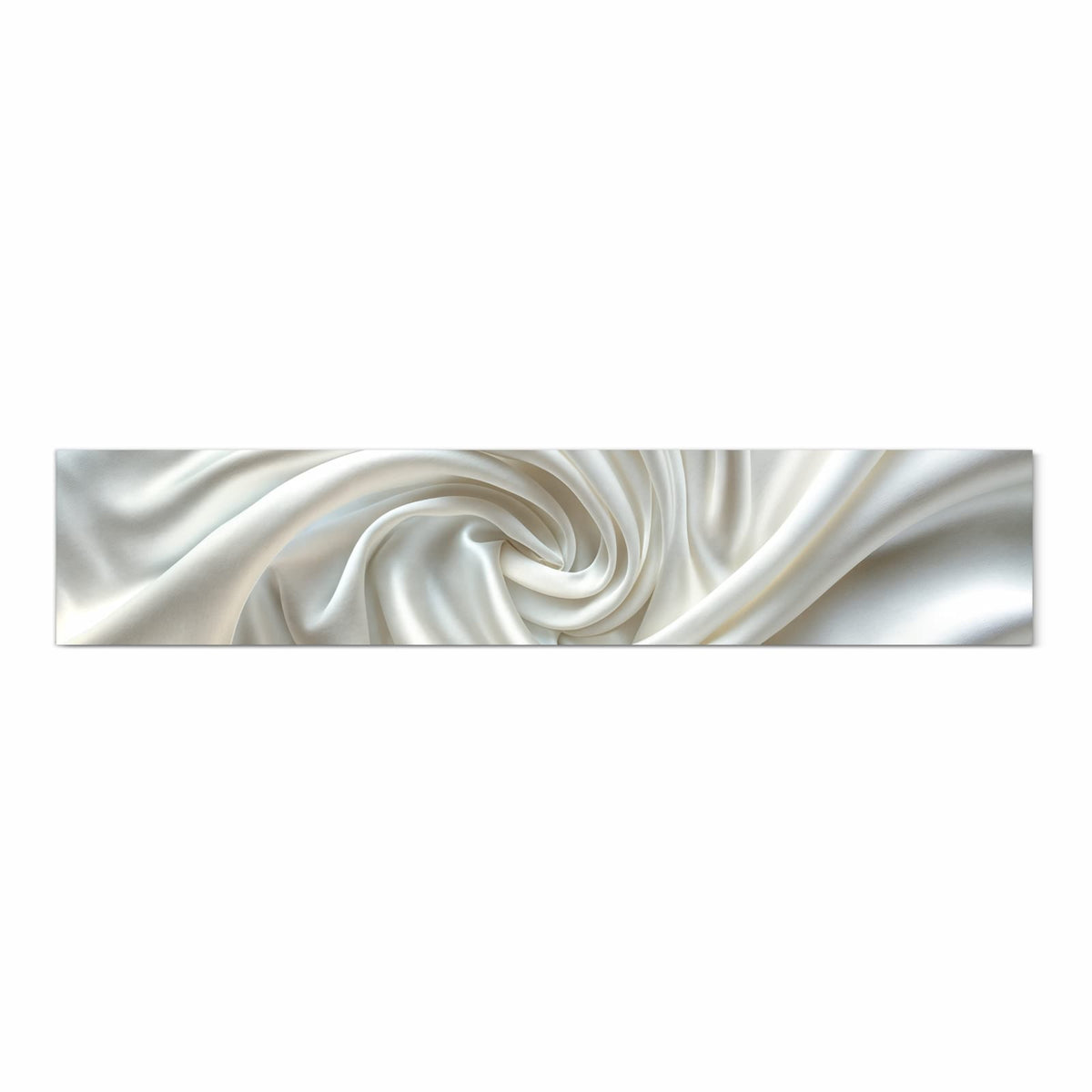 Fleckenresistenter waschbarer Küchenteppich mit Motiv Seidene Textur in Frontansicht