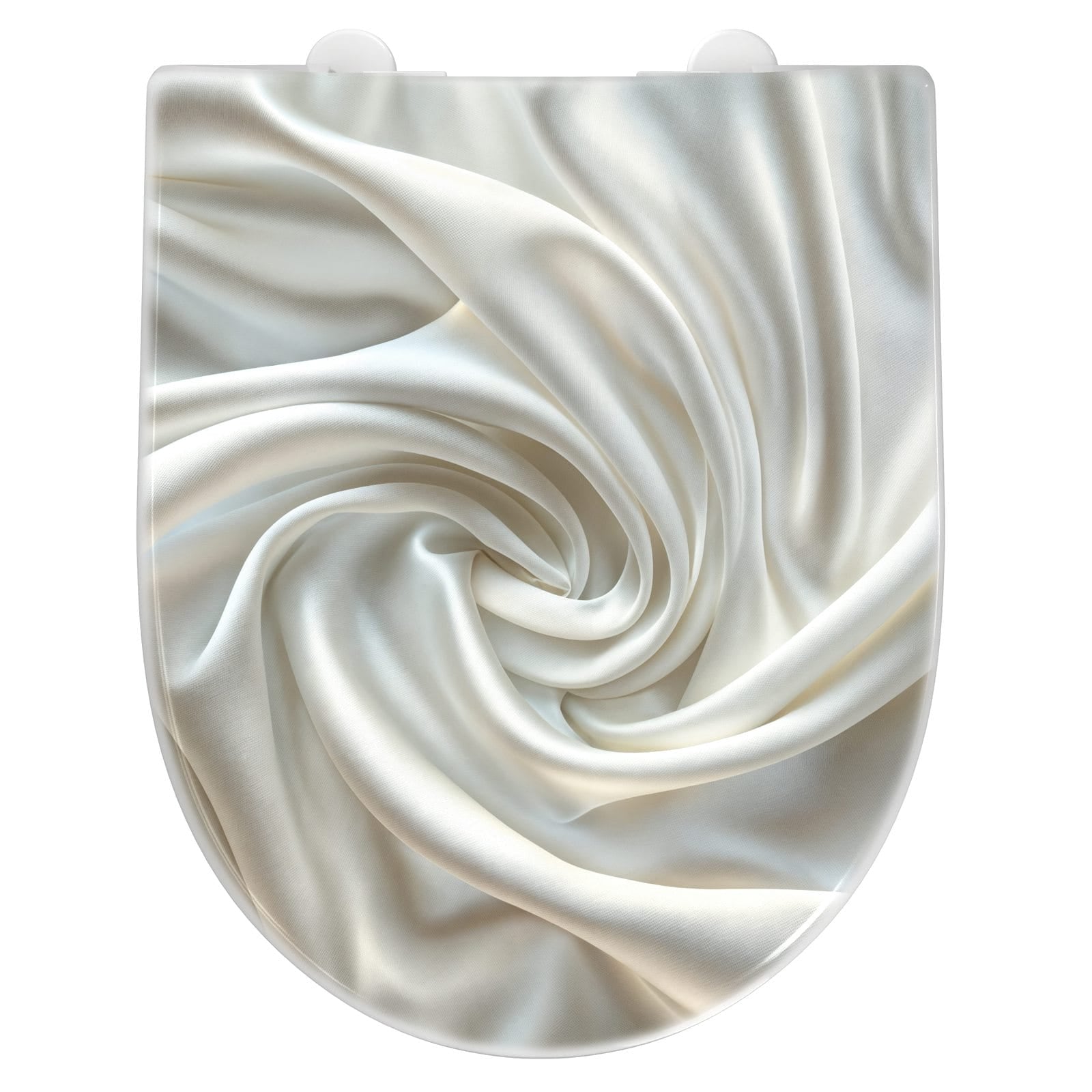 WC-Sitz mit Absenkautomatik Seidene Textur