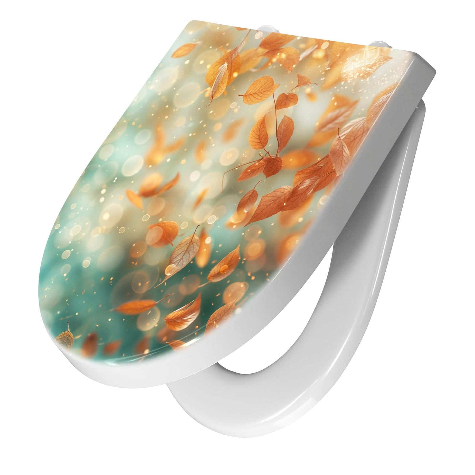 WC-Sitz mit Absenkautomatik Herbstblätter Traum