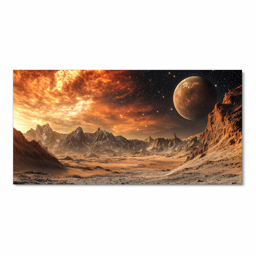 Maße Küchenläufer - Planet über der Wüste