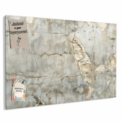 Metall Magnettafel mit dem Motiv Abgeplatzter Putz