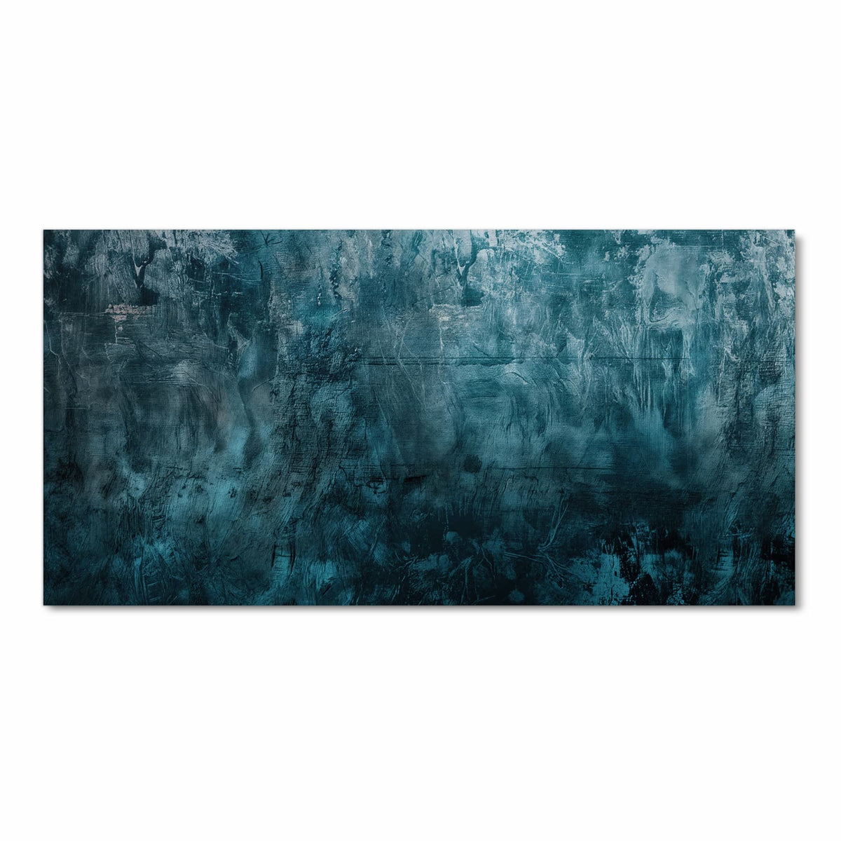 Farbbeständiger Bodenläufer mit Motiv Textur Wand Kunst in Frontansicht