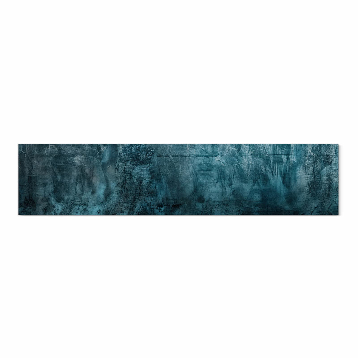 Geräuschdämpfender Küchenteppich mit Motiv Textur Wand Kunst in Frontansicht
