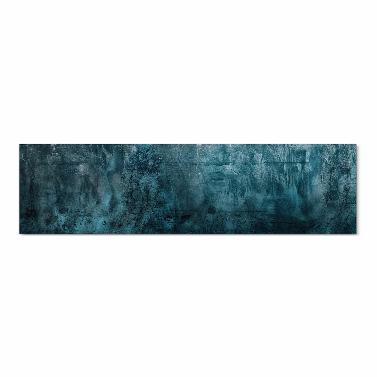 Fleckenresistenter großer Küchenteppich mit Motiv Textur Wand Kunst in Frontansicht