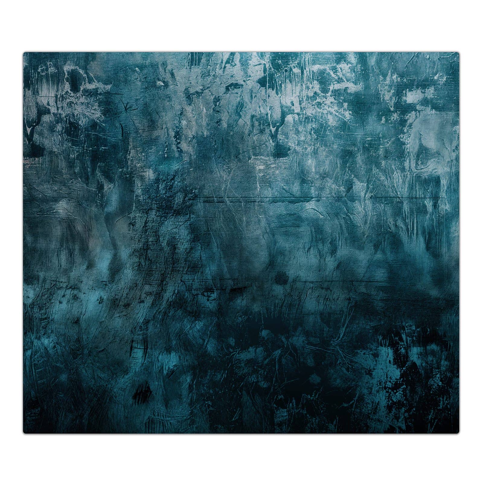 1-teilige Herdabdeckplatte mit Textur Wand Kunst-Motiv in der Frontansicht #grösse_1-Teilig (60x52cm)