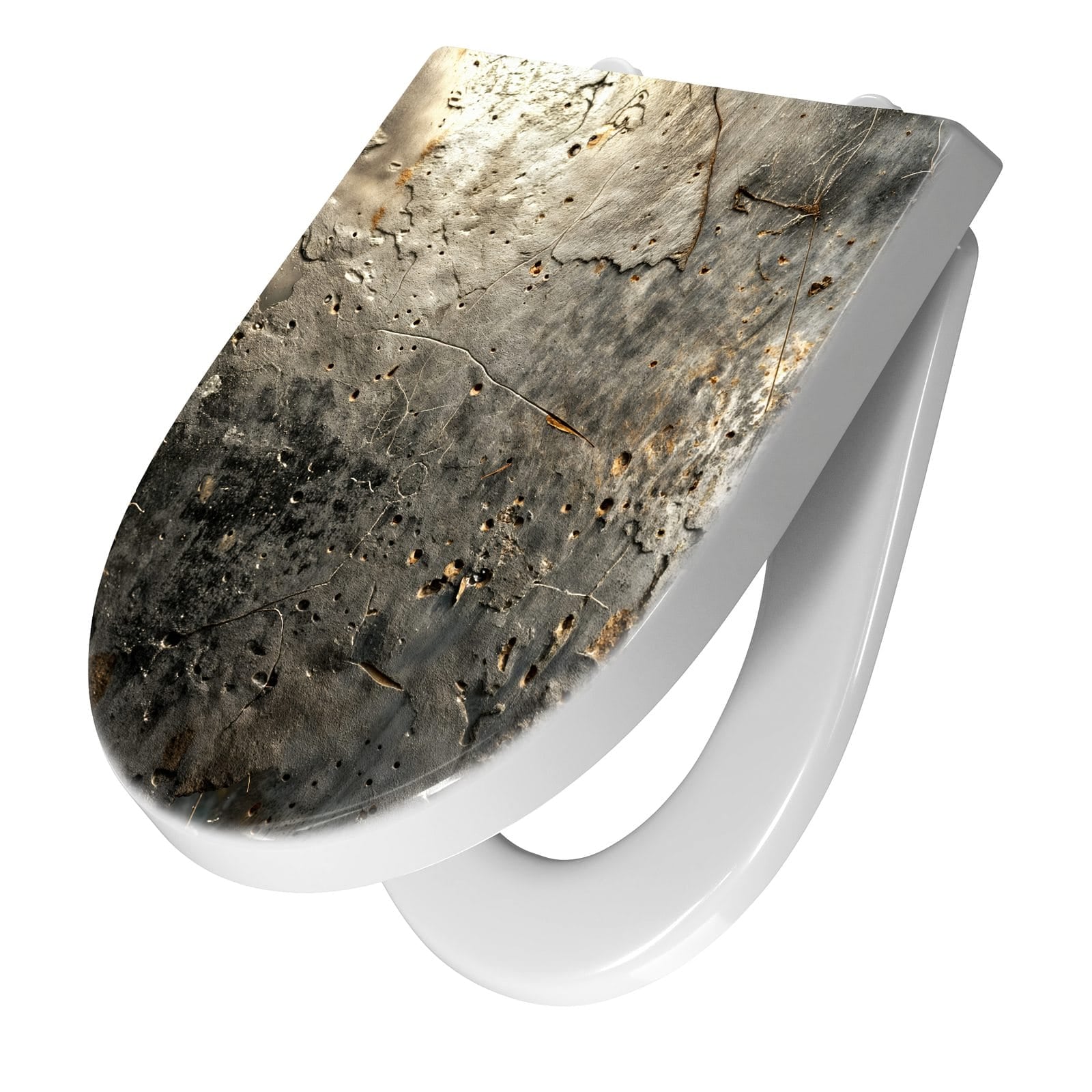 WC-Sitz mit Absenkautomatik Abstrakte Oberfläche