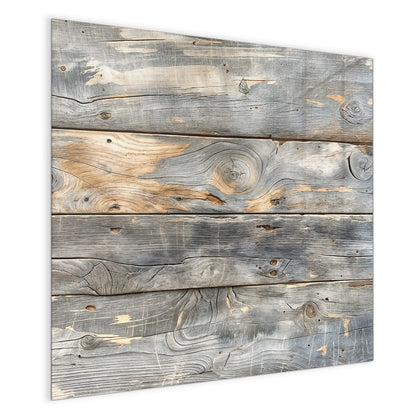 Magnettafel mit dem Motiv Graue Holzplanken