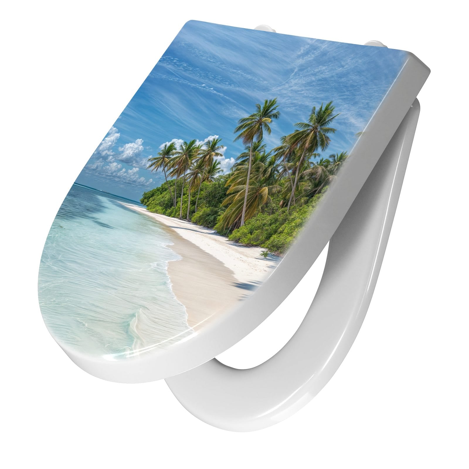 WC-Sitz mit Absenkautomatik Strand von Tropischer