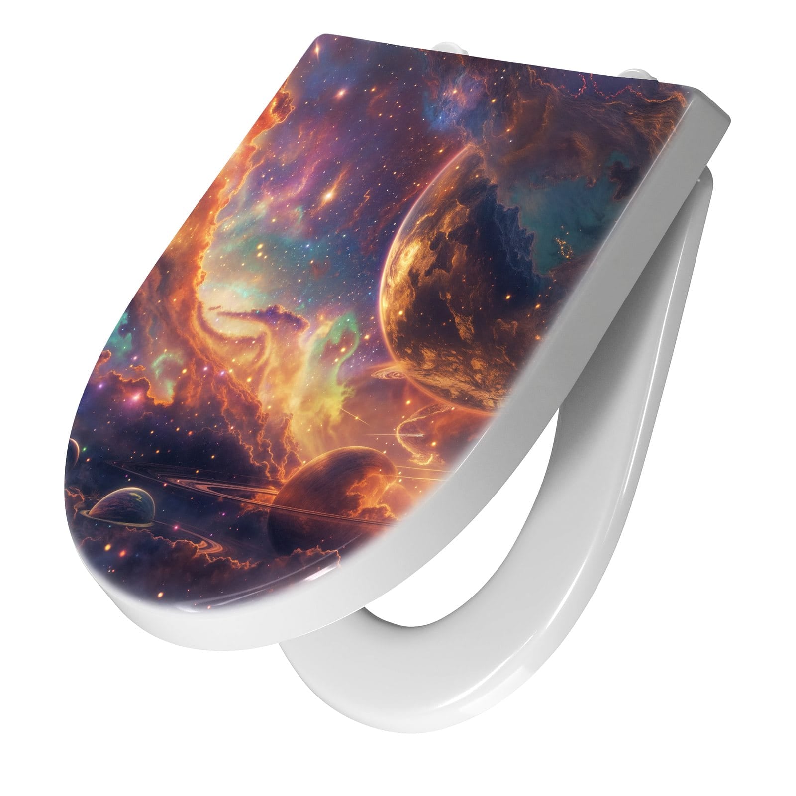 WC-Sitz mit Absenkautomatik Galaxie Fantasy