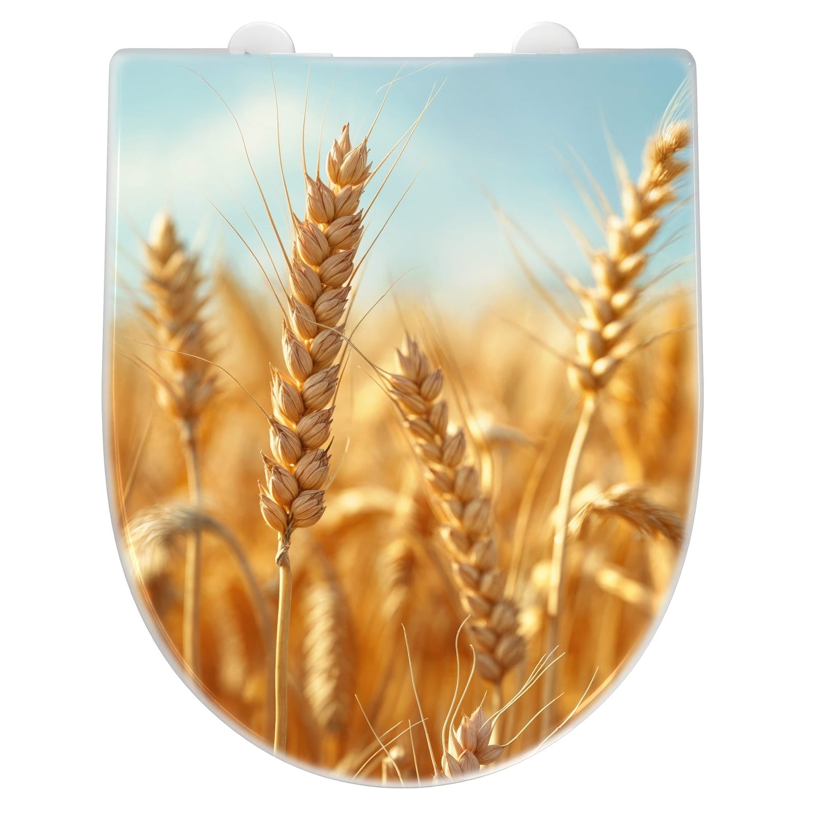 WC-Sitz mit Absenkautomatik Sanfte Weizenfeld