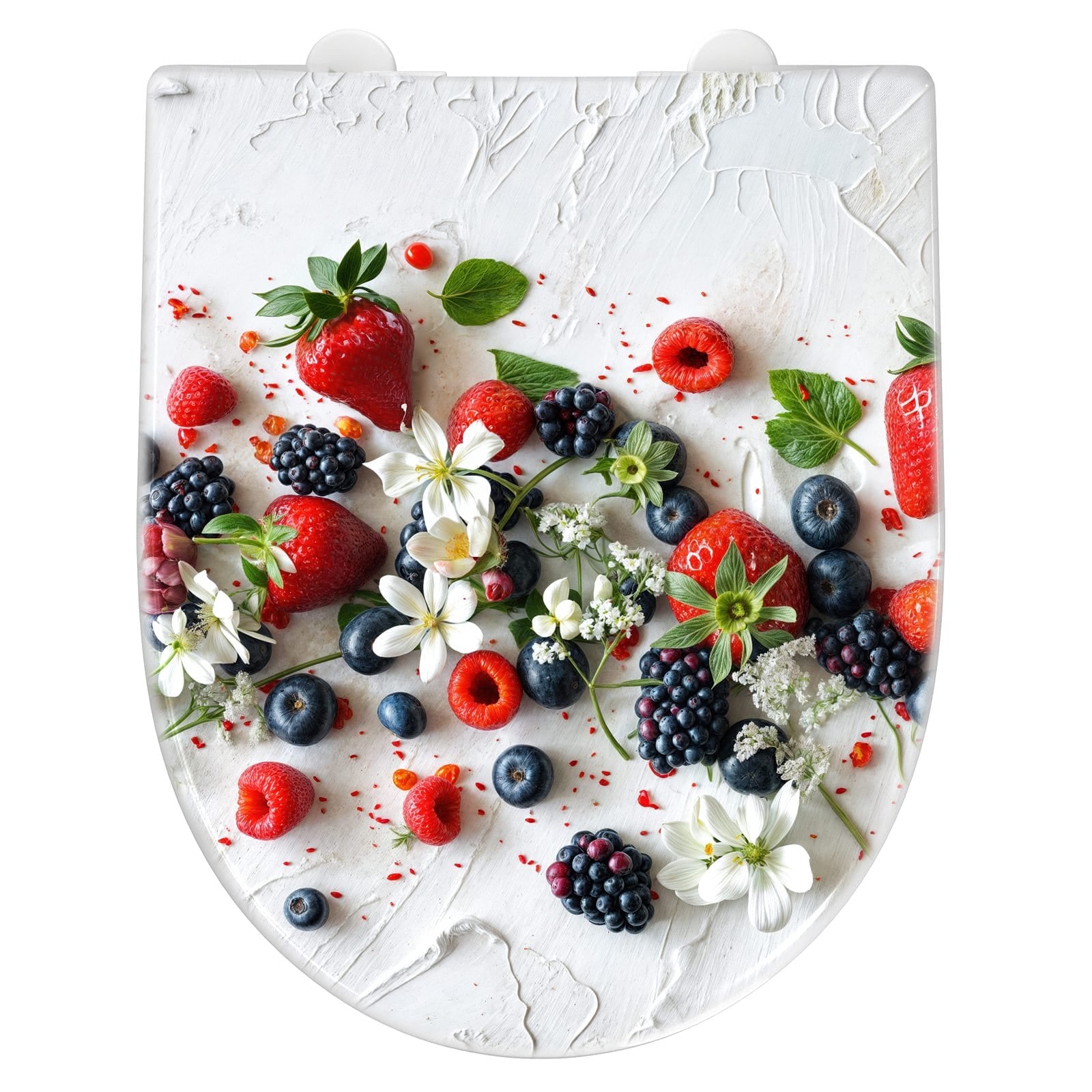 WC-Sitz mit Absenkautomatik Beeren von Bunte