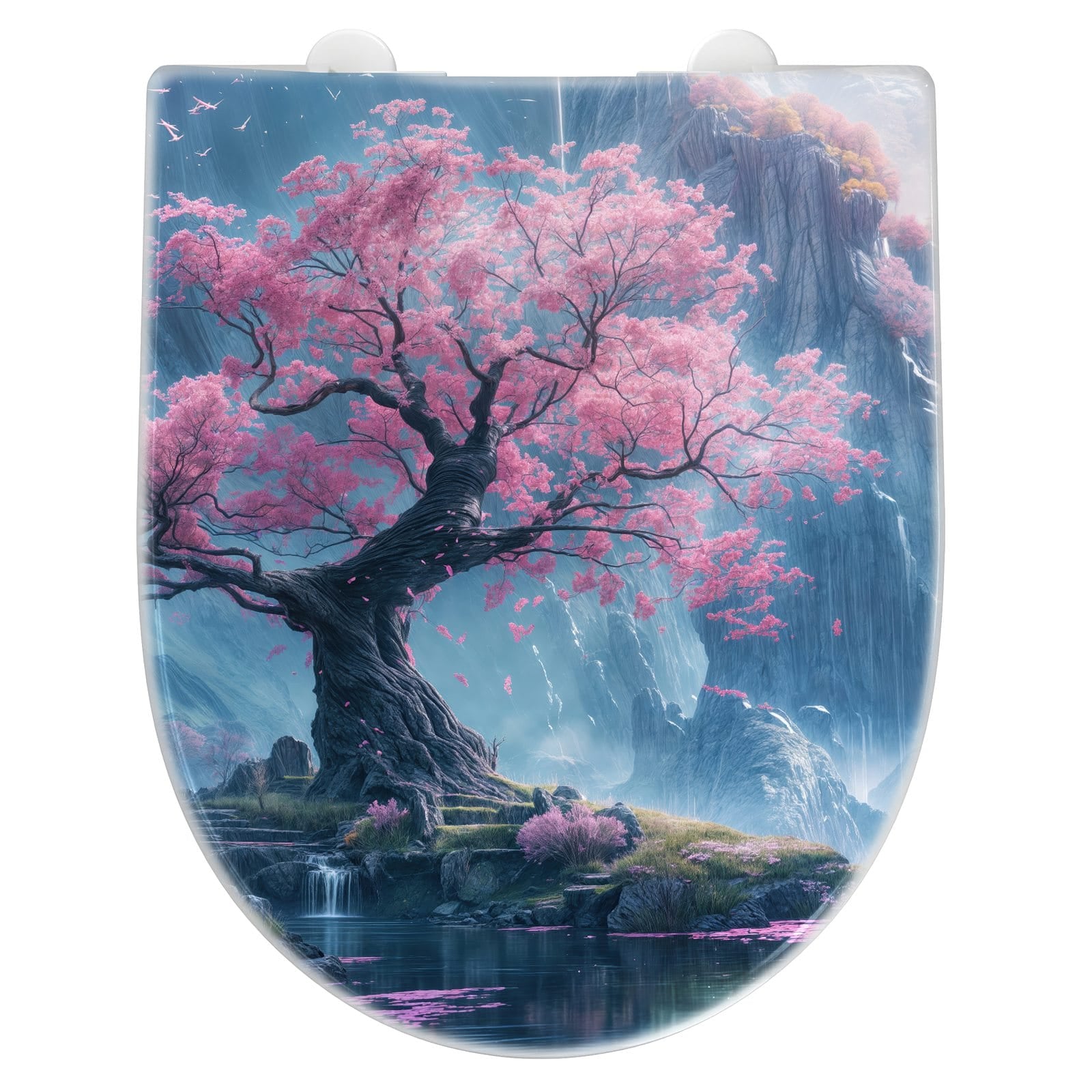 WC-Sitz mit Absenkautomatik Zauberhafte Landschaft
