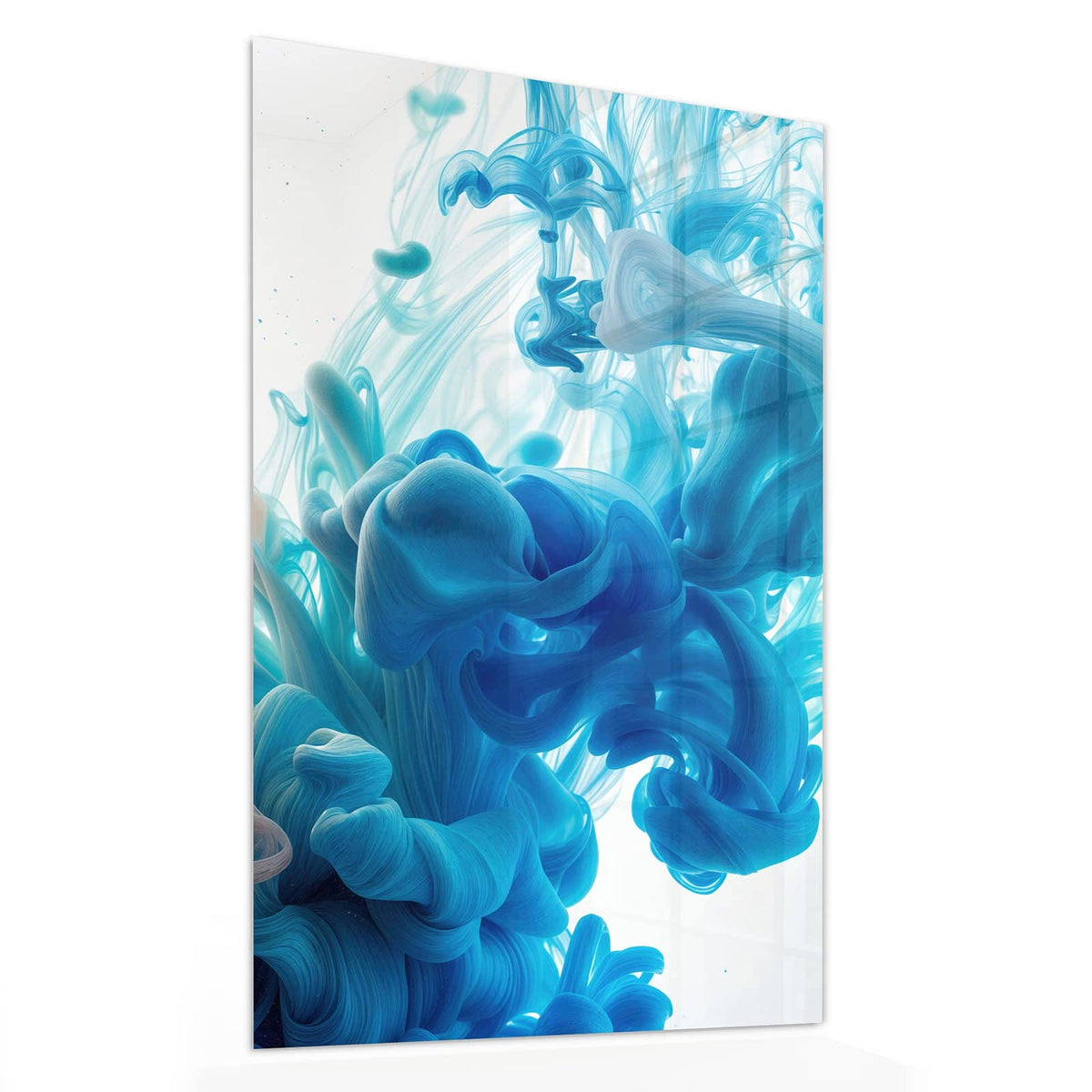 11 Größen – von 30 × 60 bis 60 × 150 cm – Wandbild - Tinte im Wasser - Hochformat