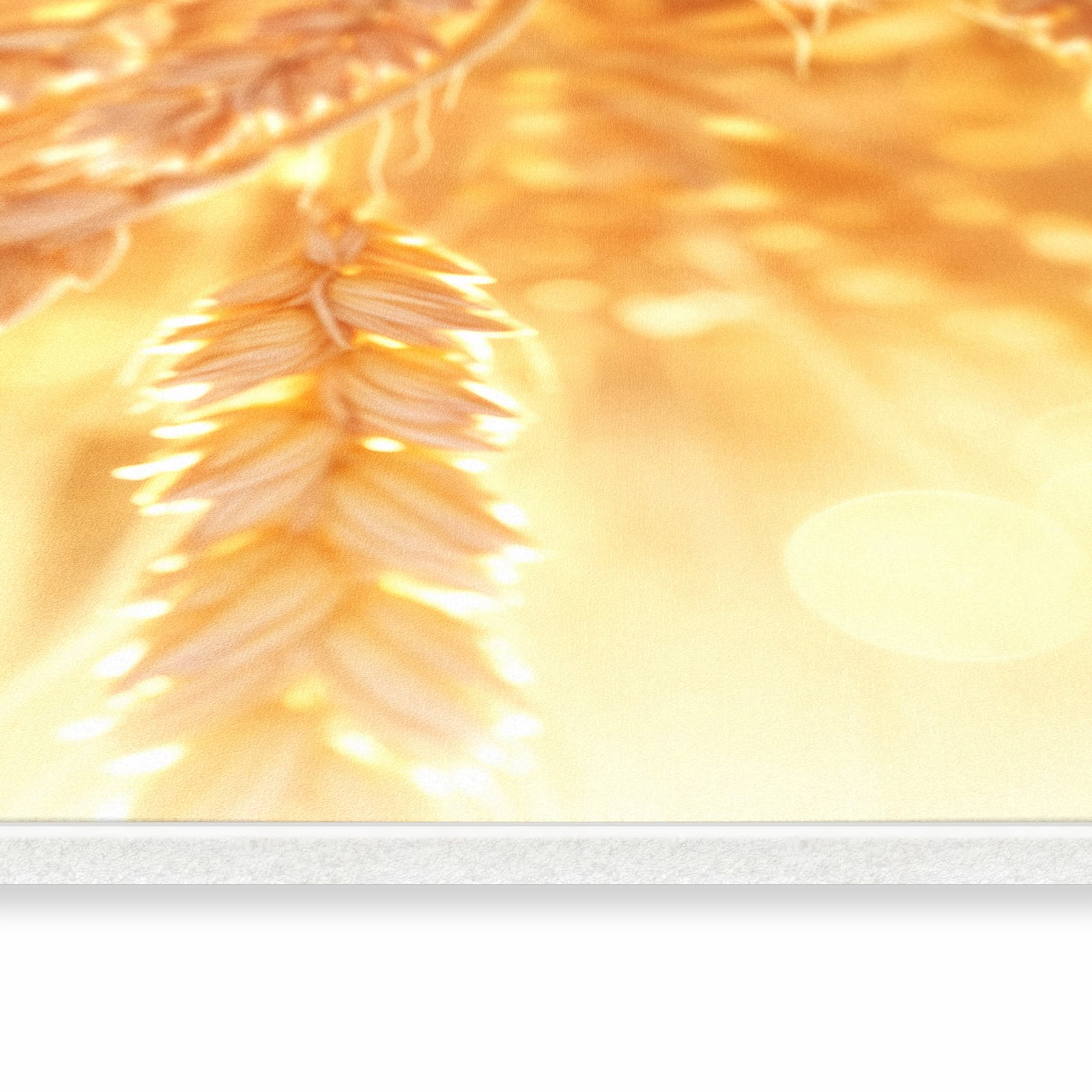 Waschbarer Küchenläufer mit Motiv Weizenfelder in seitlicher Ansicht spart Zeit