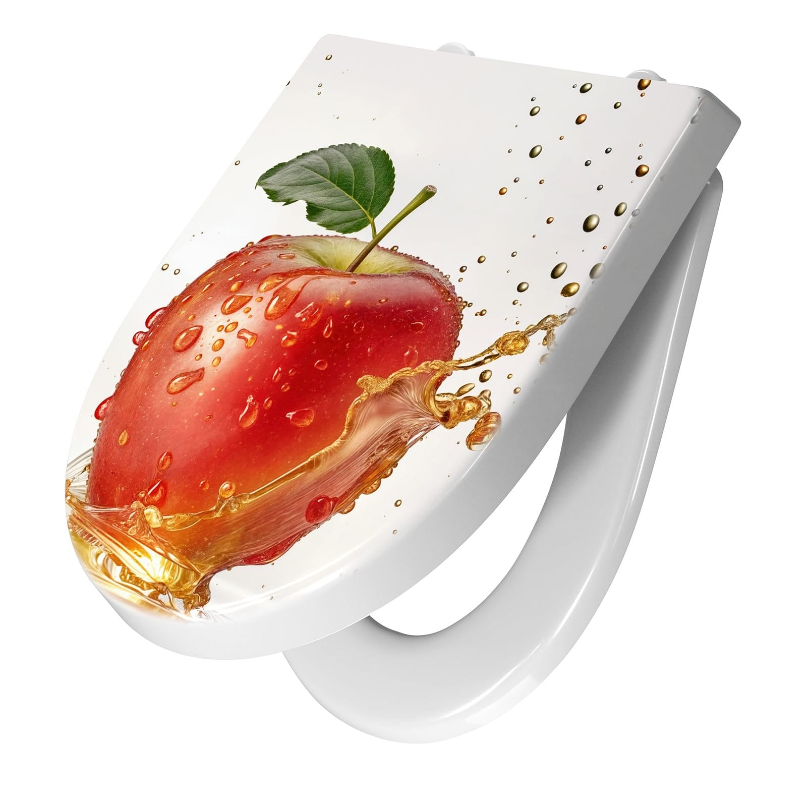 WC-Sitz mit Absenkautomatik Spritziger Apfel