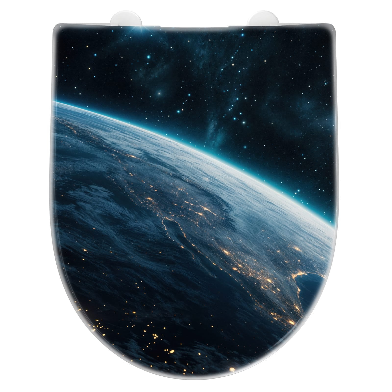 WC-Sitz mit Absenkautomatik Planet im Universum