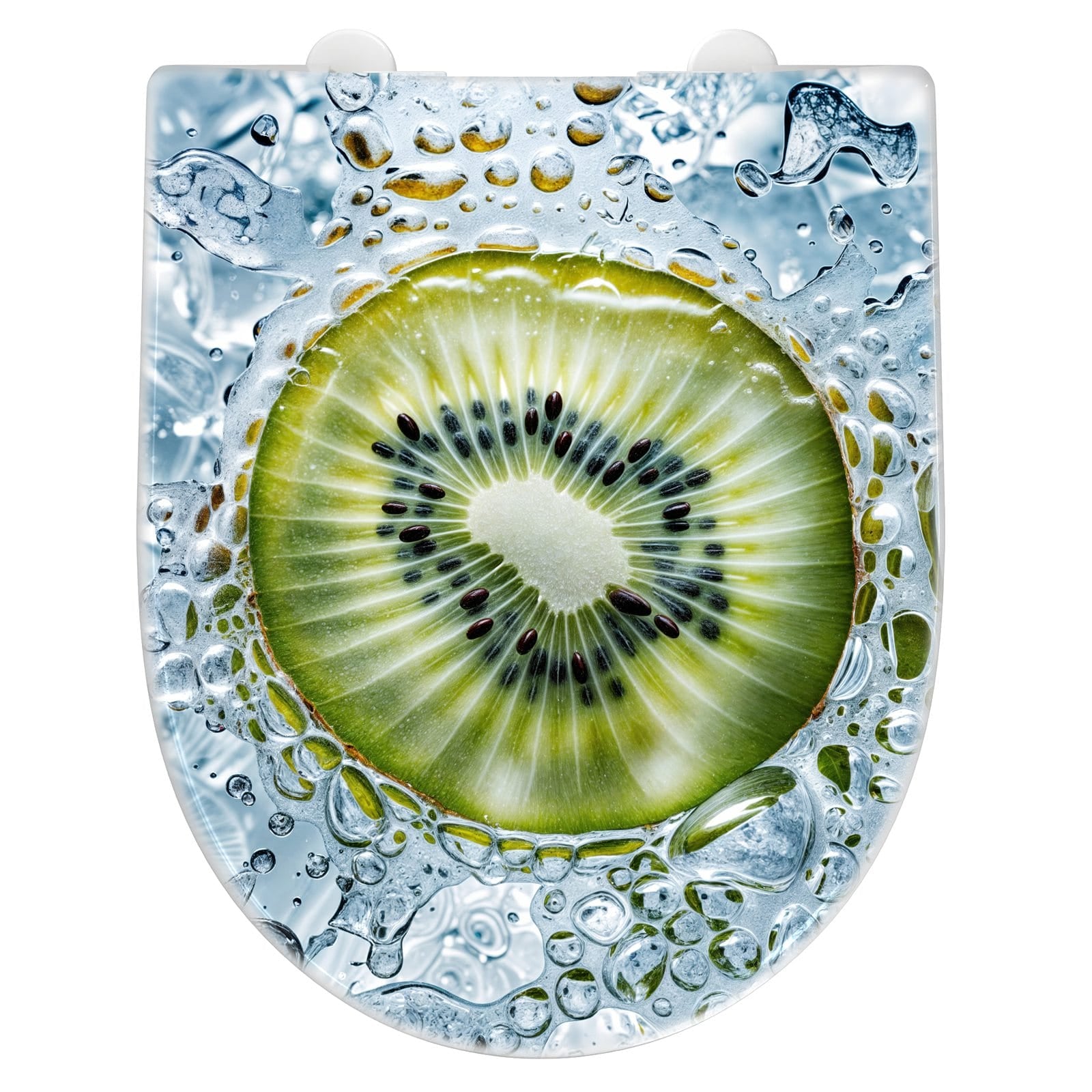 WC-Sitz mit Absenkautomatik Kiwi mit Eis