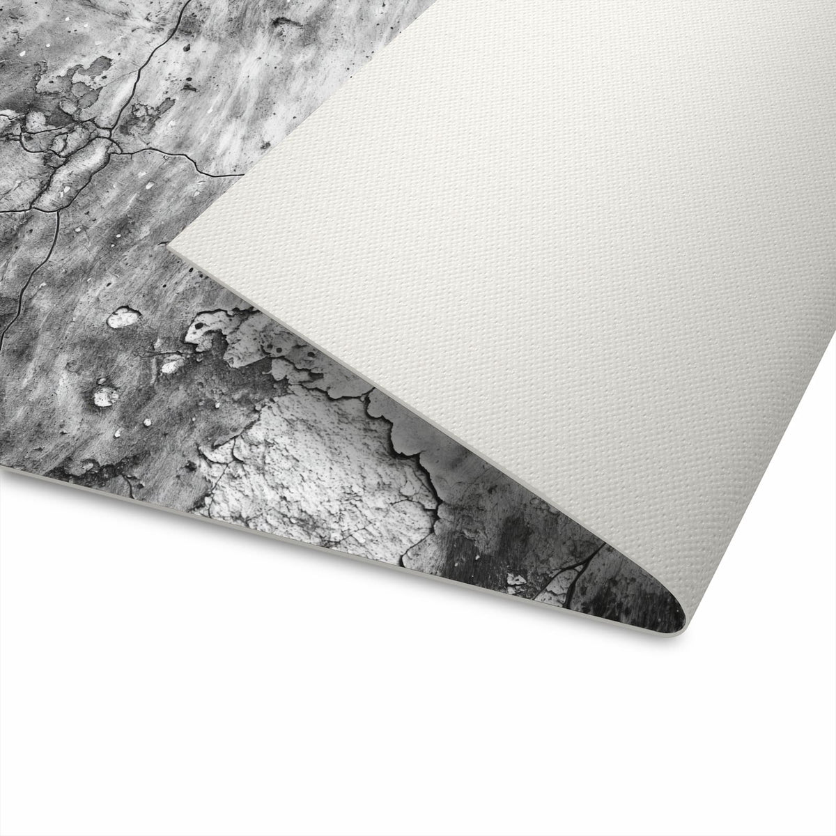 Küchenteppich mit Motiv Abgenutzte Wand für angenehme Haptik beim Stehen in Unterseite