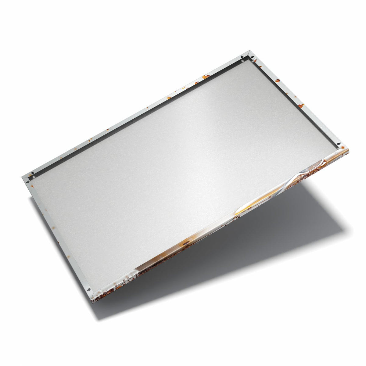 Nur 7 mm – liegt eng an der Wand – Metall Magnettafel - Kaffeeexplosion