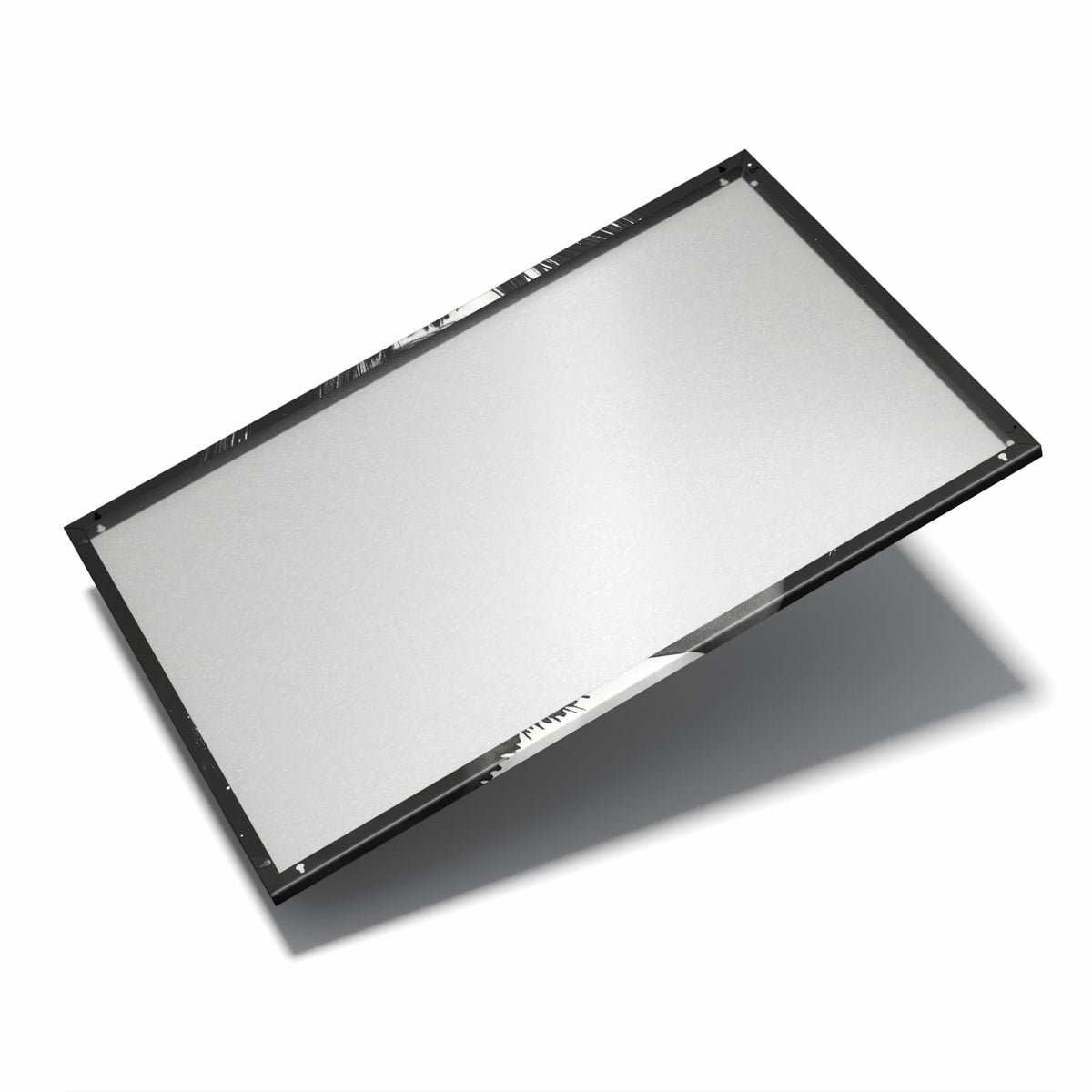 Nur 7 mm – liegt eng an der Wand – Metall Magnettafel - Gesicht im Sternenstaub