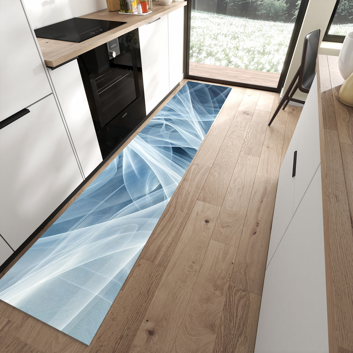 13 Größen – von 60 × 90 bis 80 × 300 cm – Küchenläufer - Transparente Schleier