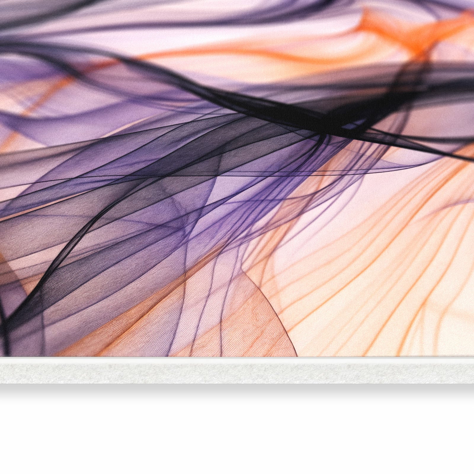 Rutschfester Küchenläufer mit Motiv Abstrakte Bewegung in seitlicher Ansicht spart Zeit