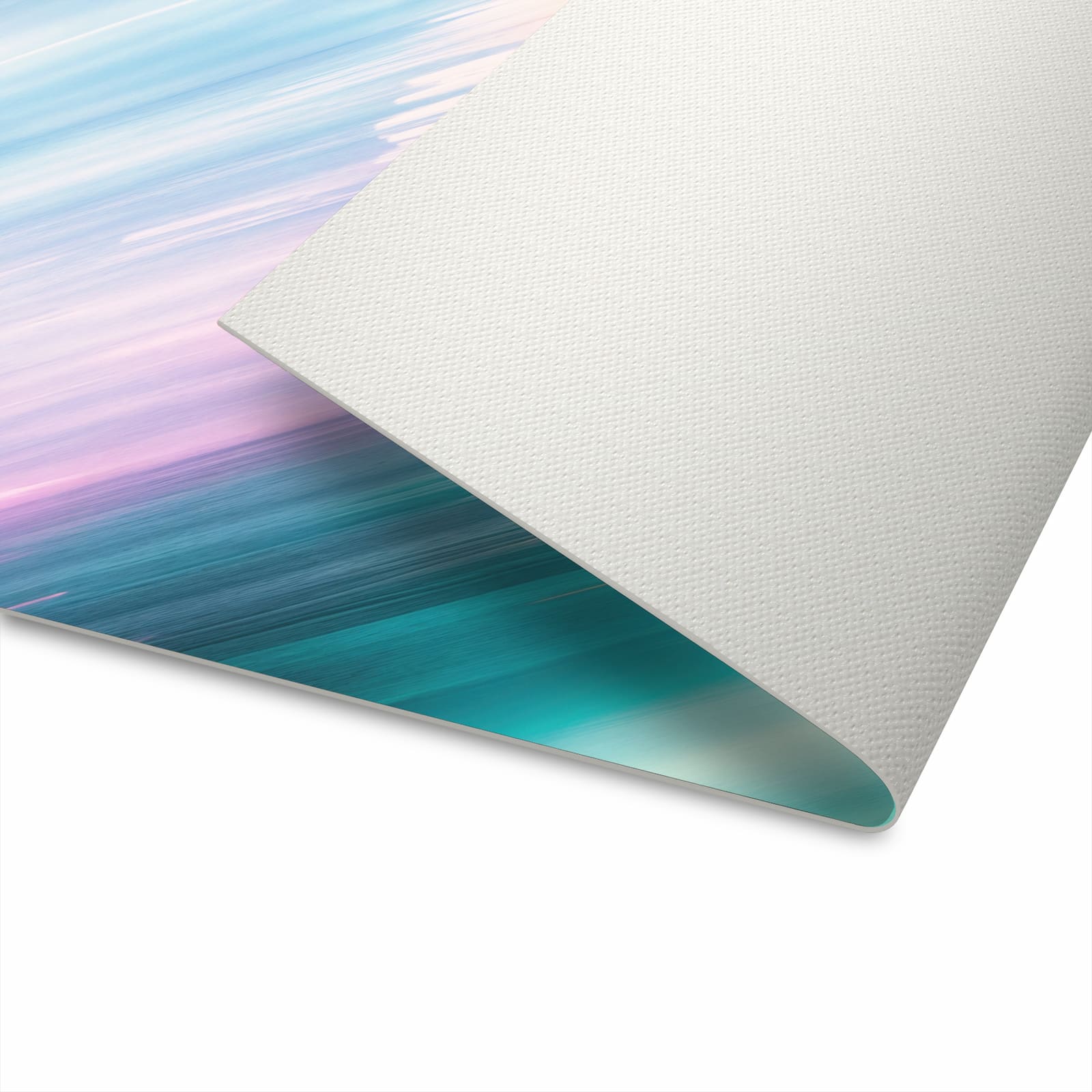 Rutschfester Küchenläufer mit Motiv Farbiges Streifenmuster für sicheren Stand in der Küche