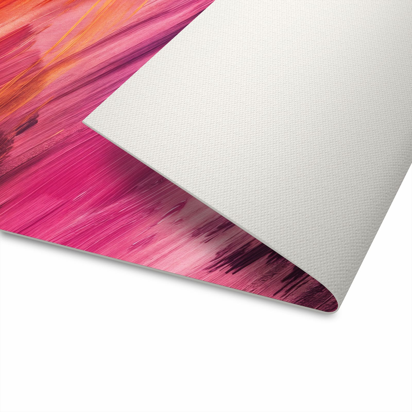 Strapazierfähiger rutschfester Küchenteppich mit Motiv Abstrakte Farben in Unterseite