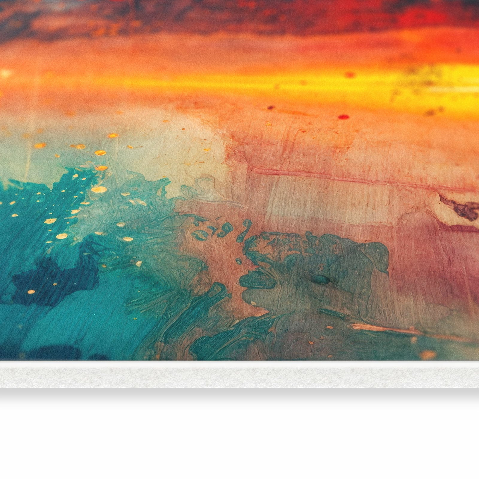 Küchenläufer - Abstrakte Sonnenaufgang