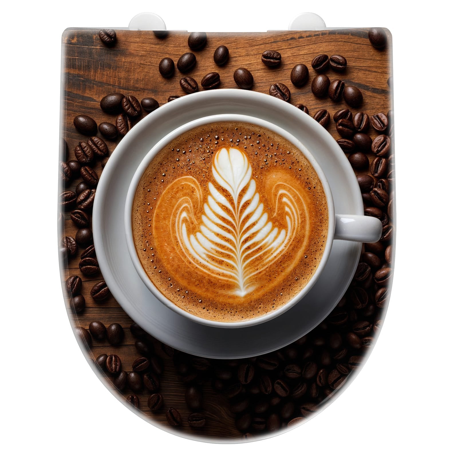 WC-Sitz mit Absenkautomatik Stille Kaffeegenuss