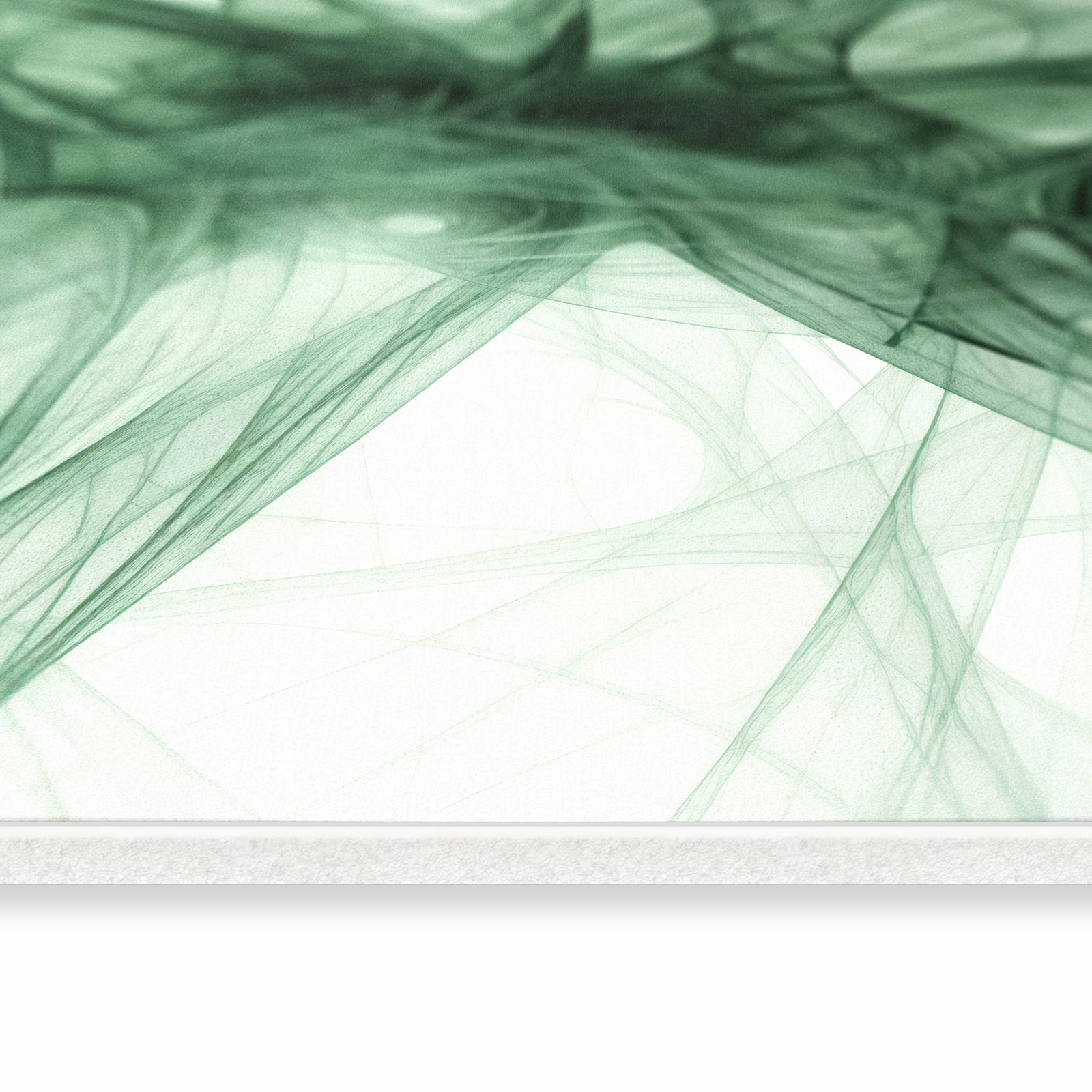 Geruchsneutraler rutschfester Küchenteppich mit Motiv Strukturen von Abstrakte in seitlicher Ansicht