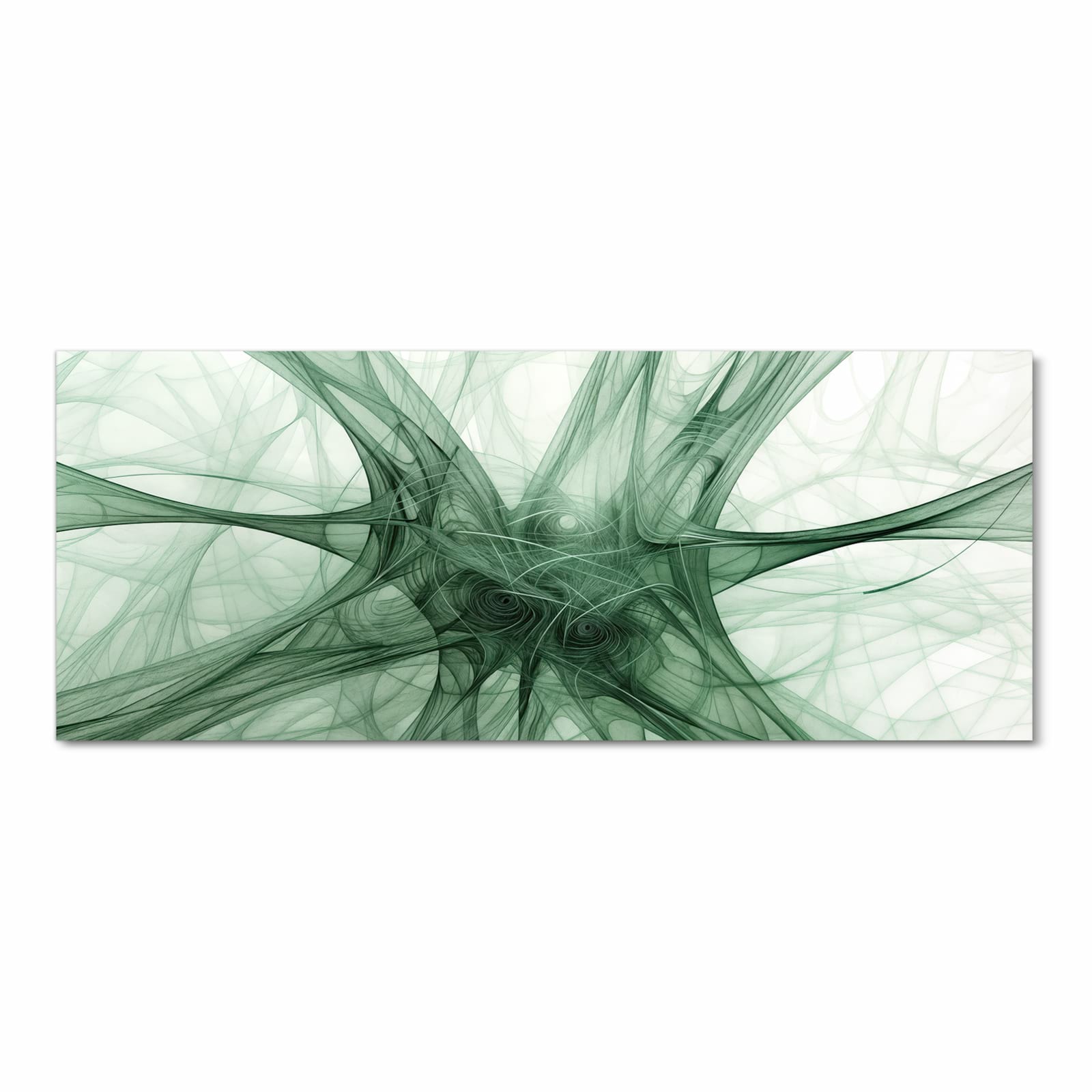 Bodenschonender abwaschbarer Küchenteppich mit Motiv Strukturen von Abstrakte in Frontansicht